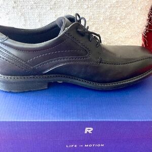 Brand new Rockport Classic Black Leather Derbys